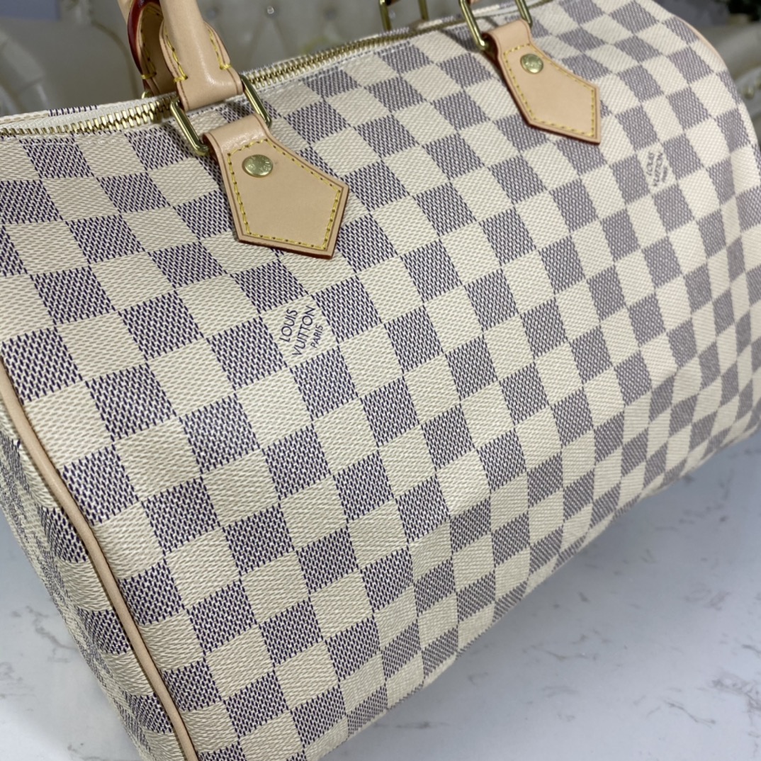 Louis Vuitton SPEEDY BANDOULIERE 30 Damier Ebene Handbag N41370 